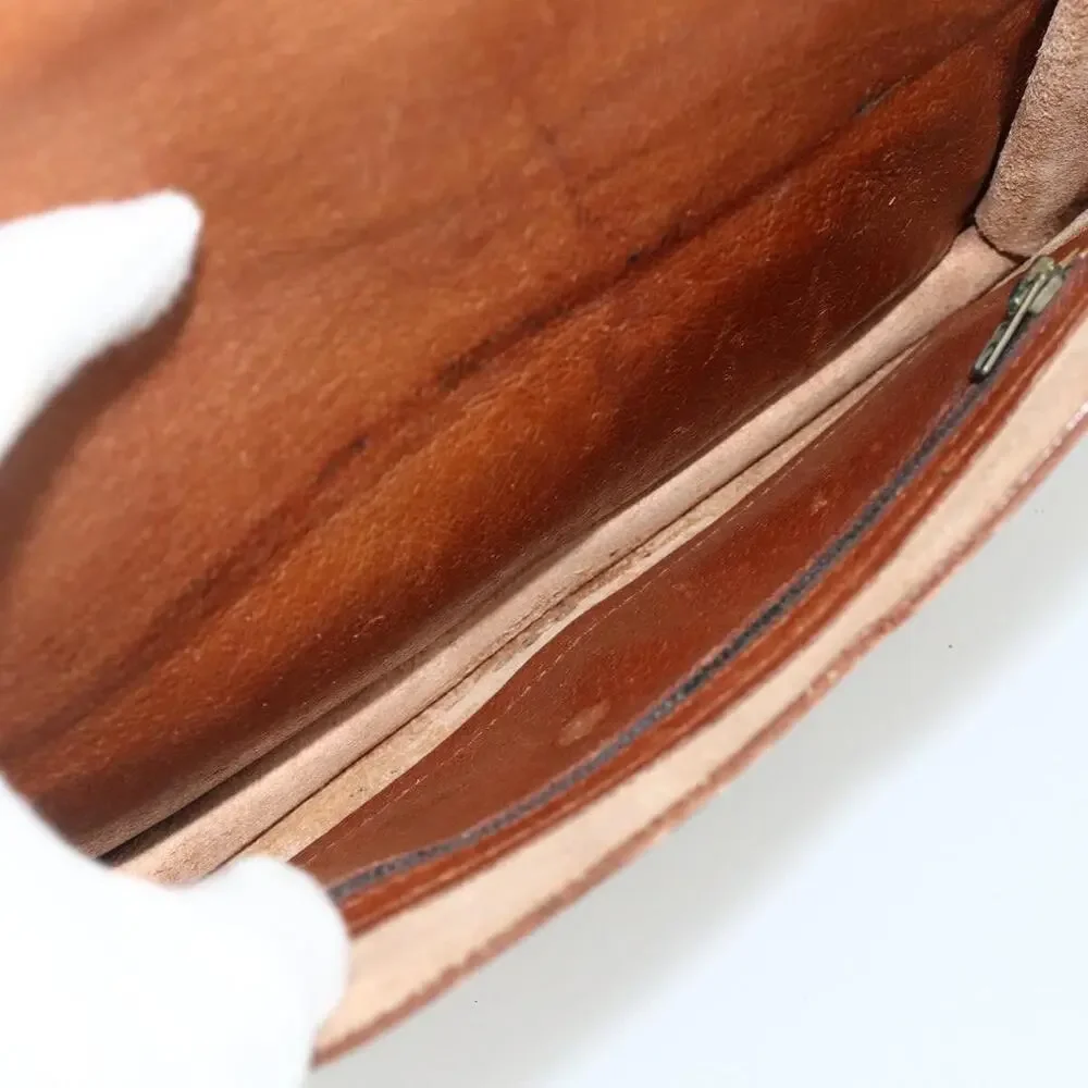 Louis Vuitton Monogram Sac Biface Handbag Brown